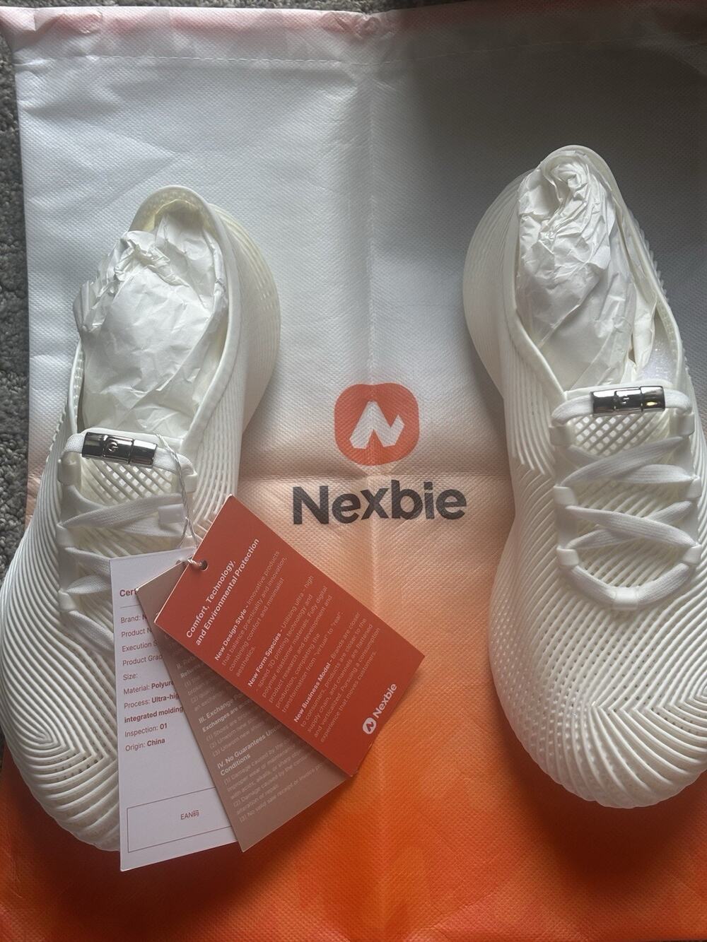 Nexbie Aeroraise 3D Unisex Shoe Size 40 Us M7 W8.5